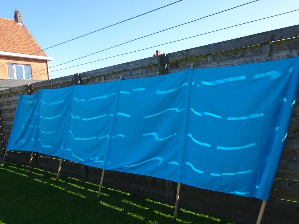 windscherm, Ophalen, Zo goed als nieuw