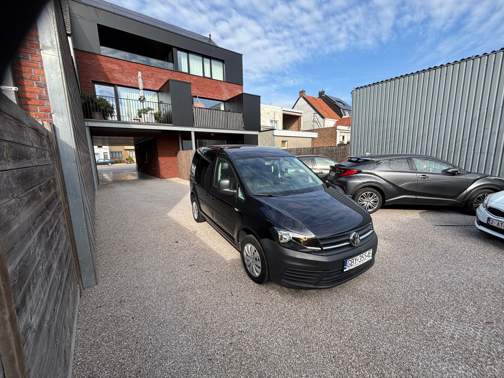 Vw caddy, Auto's, Euro 6, Volkswagen, Zwart, Handgeschakeld