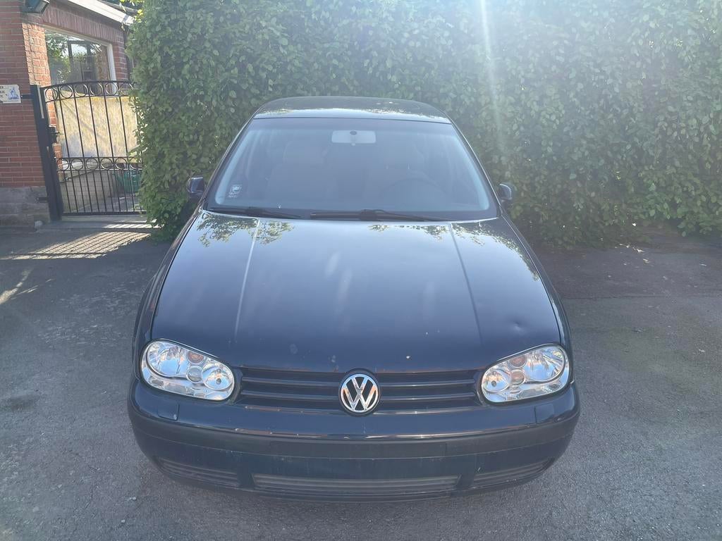 Volkswagen Golf 4 2.0i 85kw 2002 Airco, Auto's, Blauw, Bedrijf, 5 deurs, Handgeschakeld