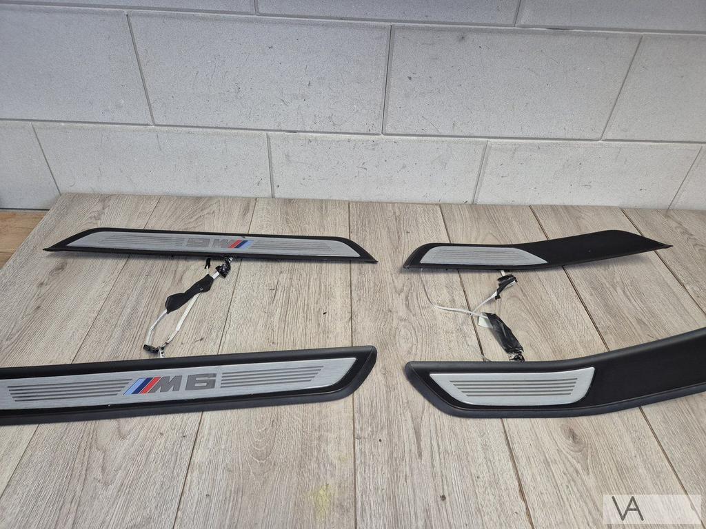 BMW M6 grancoupe F06 2012 - 2018 sierlijsten instaplijsten, Auto-onderdelen, Gebruikt, -, -, Ophalen of Verzenden