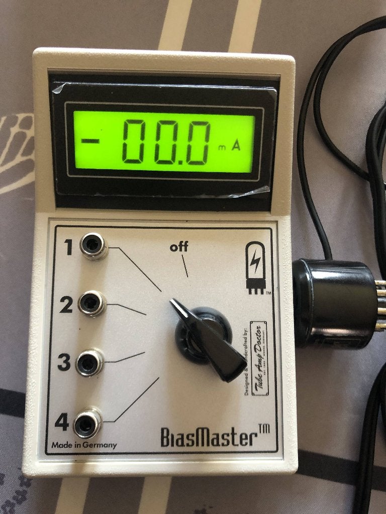 Tube Amp Doctor BIAS Master systeem BM4 4 sokkel, EL34 Typ, Ophalen of Verzenden, Zo goed als nieuw