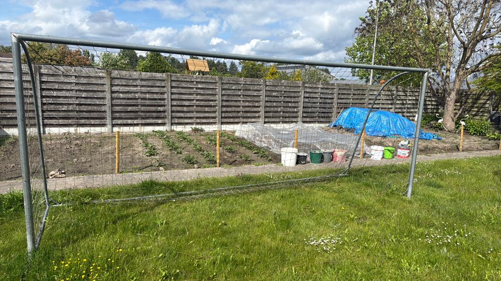 2 voetbaldoelen te koop, Sport en Fitness, Voetbal, Ophalen