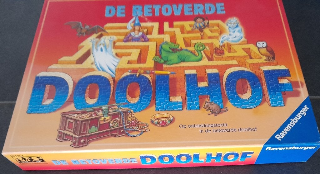 Spel: "Doolhof", Hobby en Vrije tijd, Gezelschapsspellen | Bordspellen, Ophalen of Verzenden