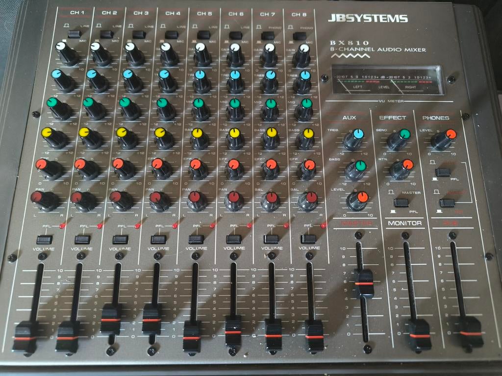 JB systems. Bx810. Perfecte staat gelijk nieuw, Muziek en Instrumenten, Mengpanelen, Ophalen