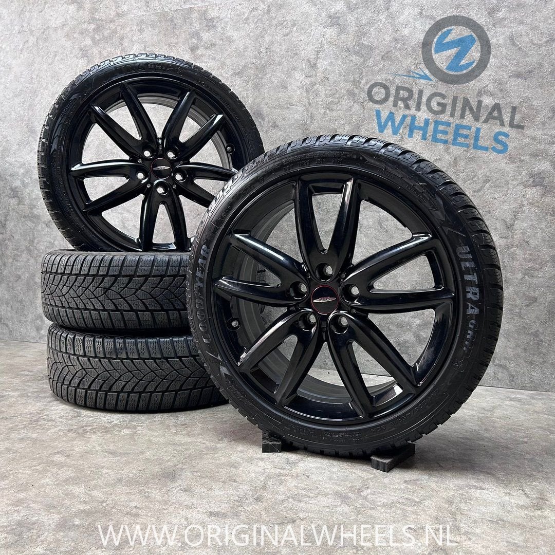 18 inch originele JCW velgen + winterbanden Mini Clubman sty, Autos : Pièces & Accessoires, Pneus et Jantes, Véhicule de tourisme