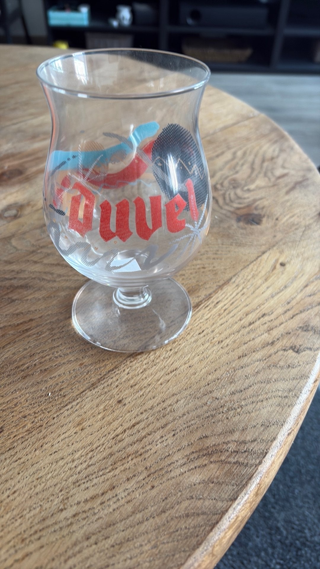 Duvel glas, Ophalen of Verzenden, Zo goed als nieuw, Duvel