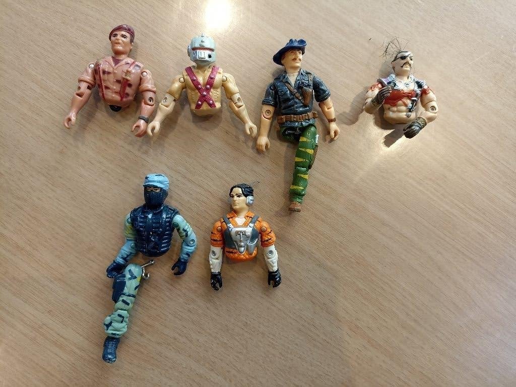 GI-Joes onderdelen, Kinderen en Baby's, Speelgoed | Poppen, Ophalen, Gebruikt, Overige typen