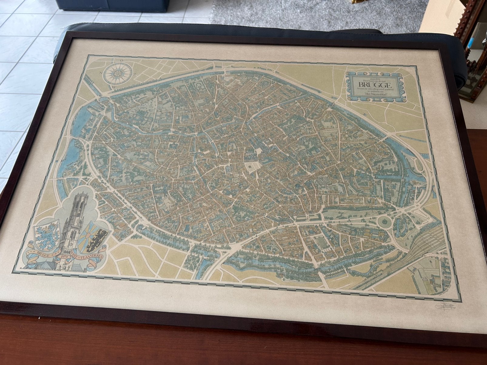 Schilderijen uit rookvrije ruimte, Boeken, Ophalen, Gelezen, België, Landkaart