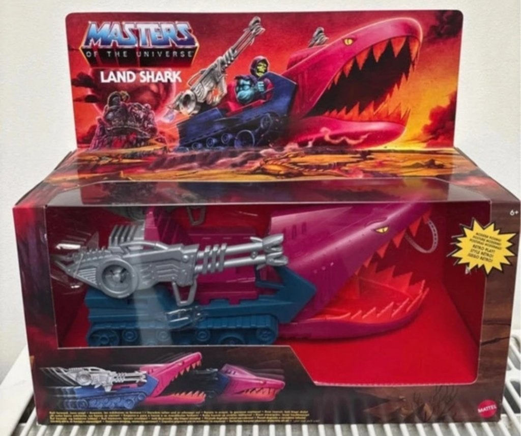 Masters of the universe land shark, Enlèvement, Neuf