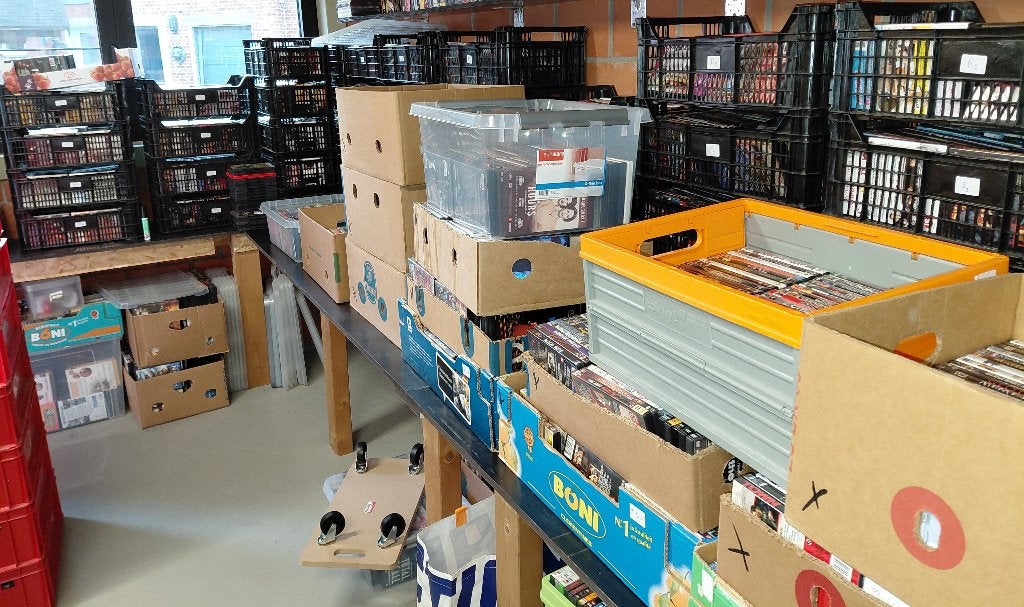 + 5000 DVD's aan 0.5€/DVD, Cd's en Dvd's, Alle leeftijden, Ophalen, Zo goed als nieuw