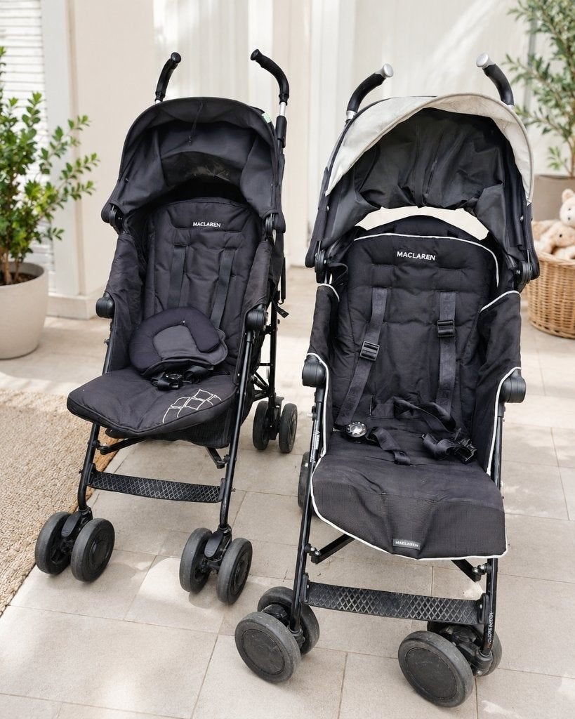 poussettes Maclaren Techno XT (2 disponibles), Enfants & Bébés, Enlèvement, Utilisé, Maclaren, Protection de pluie