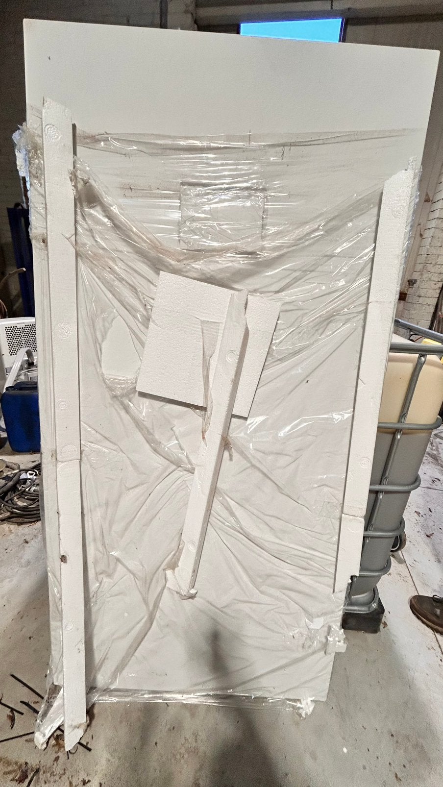 Douchebak polyester zonder rand., Doe-het-zelf en Bouw, Ophalen, Nieuw, Douche