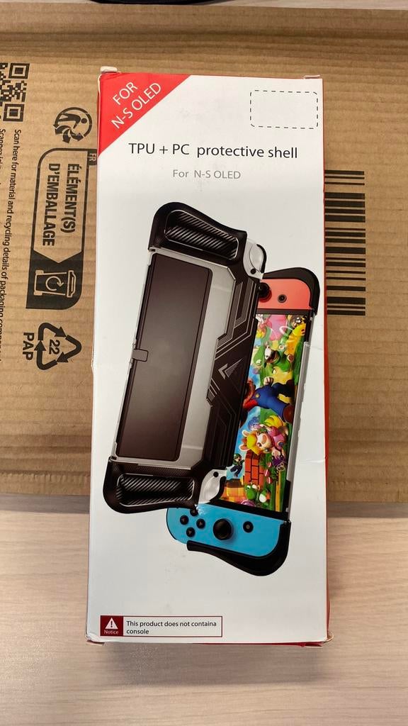 Nieuwe Nintendo Switch Oled hoes, Games en Spelcomputers, Spelcomputers | Nintendo Portables | Accessoires, Ophalen, Nieuw, Overige modellen