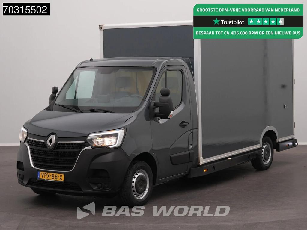 Renault Master 150PK Luchtvering Automaat Bakwagen LED Airco, Auto's, Bestelwagens en Lichte vracht, Automaat, 4 cilinders, Renault