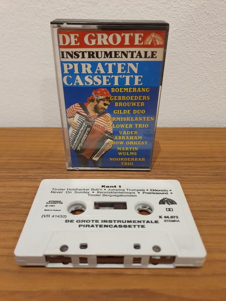 De grote instrumentale piratencassette, Ophalen of Verzenden