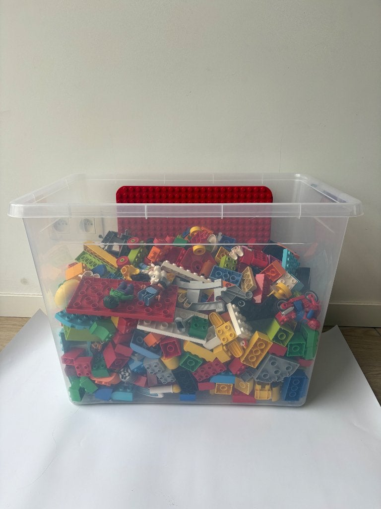 Grote doos met Lego/Duplo, Enfants & Bébés, Jouets | Duplo & Lego, Comme neuf, Enlèvement, Autres types, Plusieurs sets