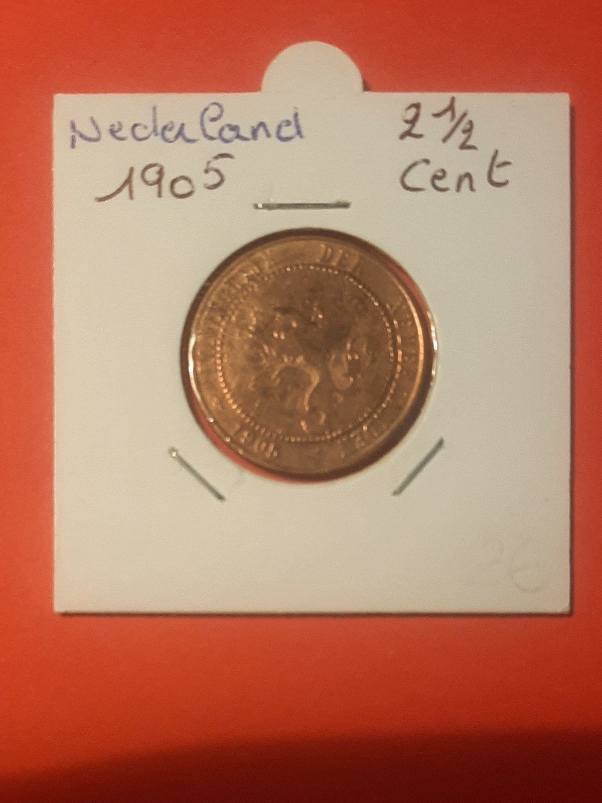 Nederland - 2,5 cent 1905

zie foto's

verzendkosten koper, Verzenden