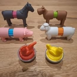 Smartmax diertjes met mangneten, Ophalen, Gebruikt, Jongen of Meisje