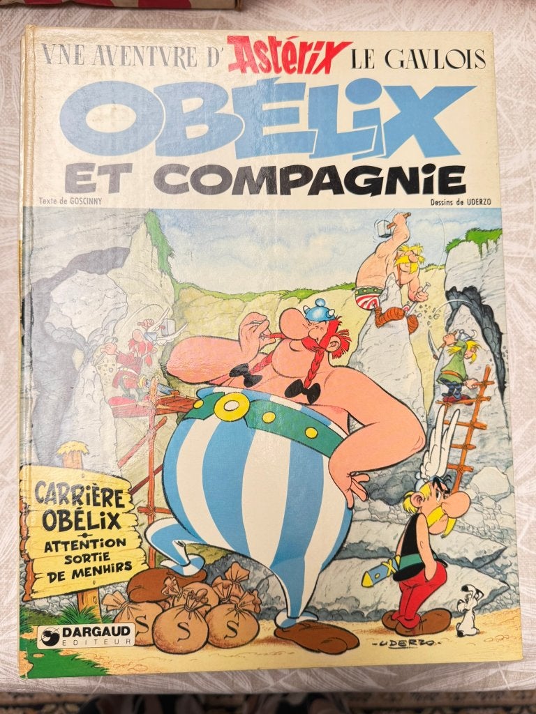 Obelix et compagnie, Boeken, Gelezen, Eén stripboek, Ophalen of Verzenden, Goscinny - Uderzo