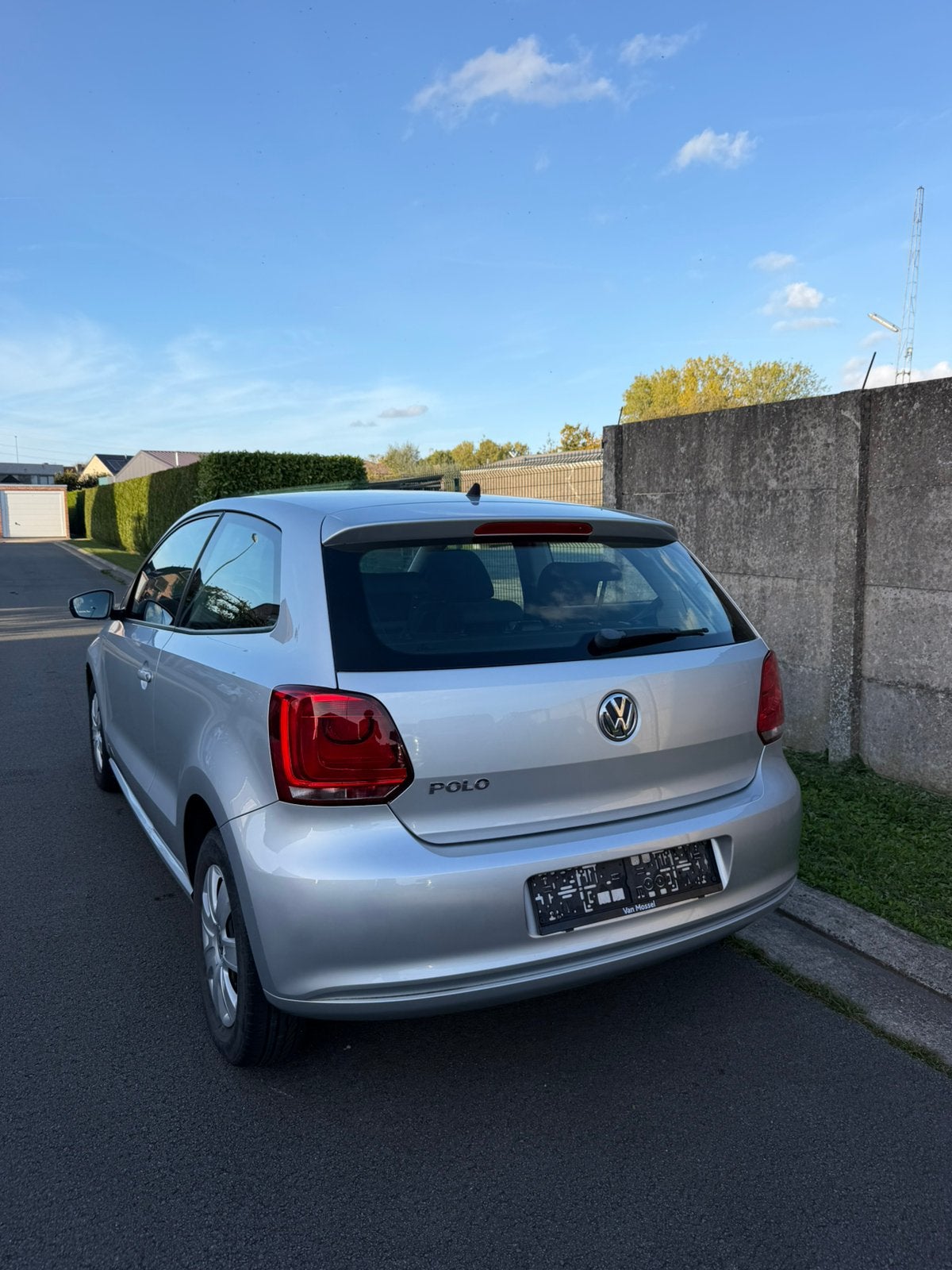 Volswagen polo 1.2 Easyline, Autos, Argent ou Gris, Achat, Boîte manuelle, Air conditionné