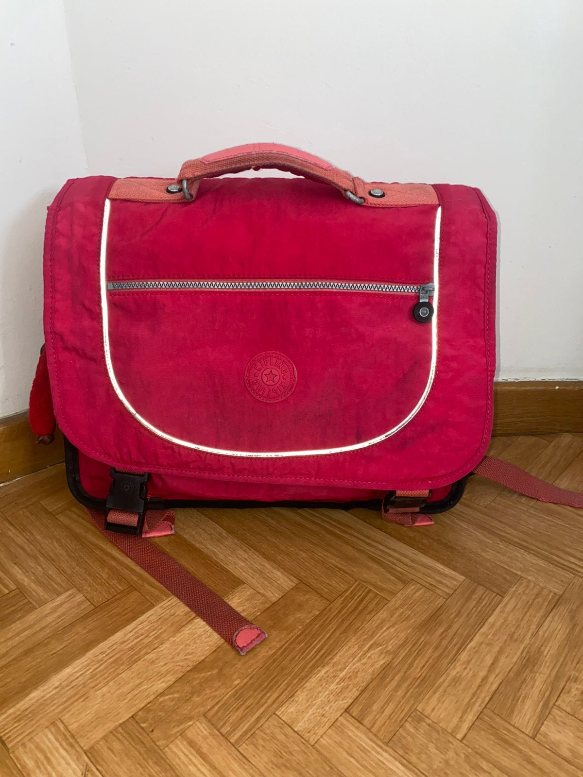 Cartable Kipling, Enlèvement, Utilisé, Rose