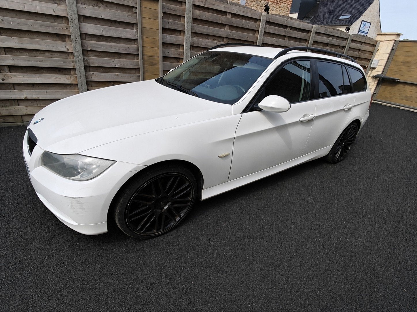 BMW 318i E91 GPS, PDC, Alpine White airconditioning, Break, Particulier, Euro 4, 3 Reeks