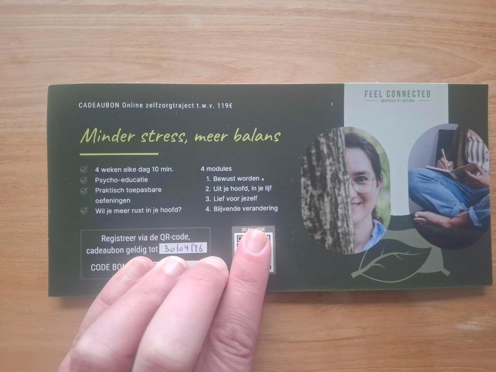 Bon zelfzorgtraject feel connected, Tickets & Billets