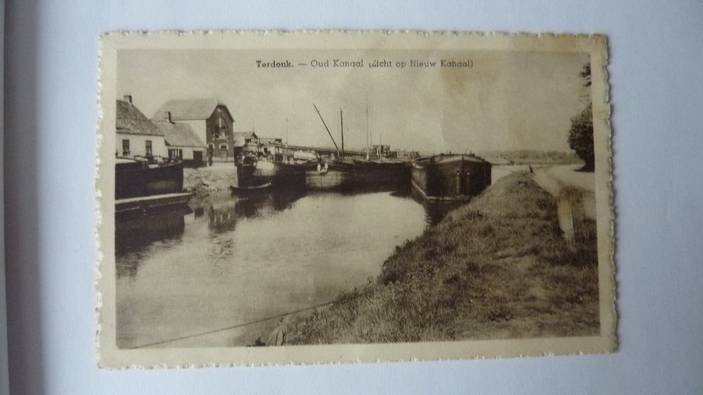 Terdonk-oud kanaal, Enlèvement ou Envoi, 1920 à 1940, Non affranchie, Flandre Orientale