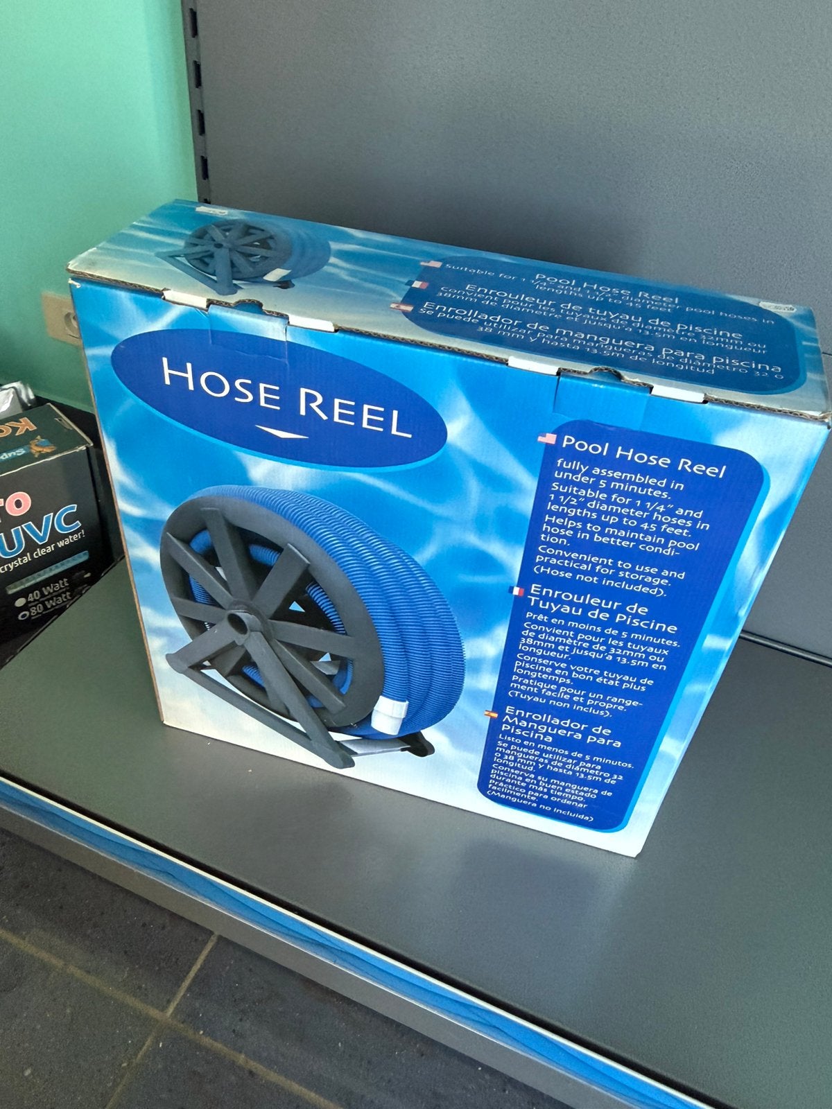 Zwembadstofzuigdarm + haspel nieuw, Ophalen, Nieuw