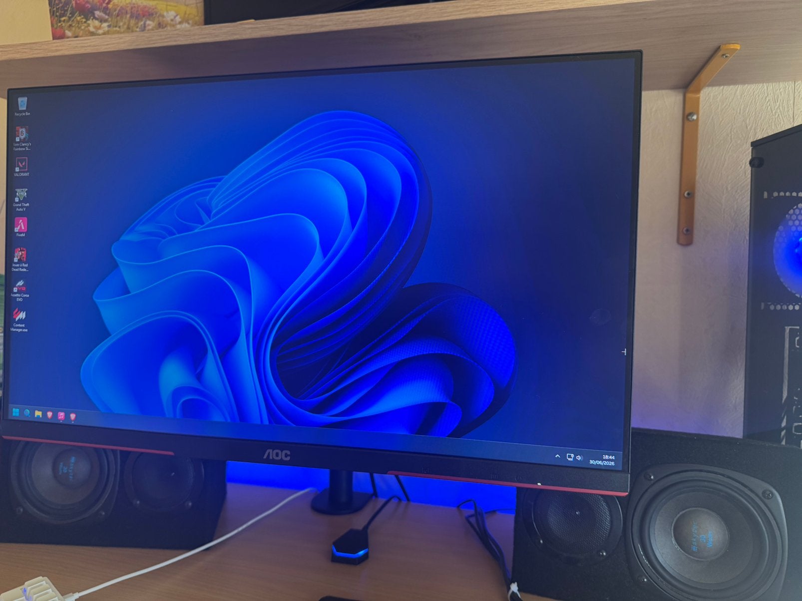 Aoc 240 hz 24 Full HD, Enlèvement, Comme neuf, HD, Gaming