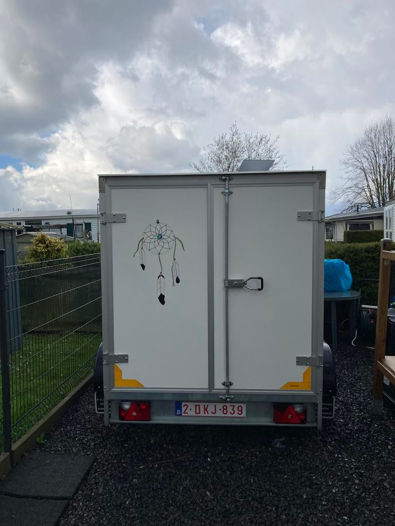 Remorque pour camping car, Caravans en Kamperen, Caravans, Particulier, Zonnepaneel, Ophalen
