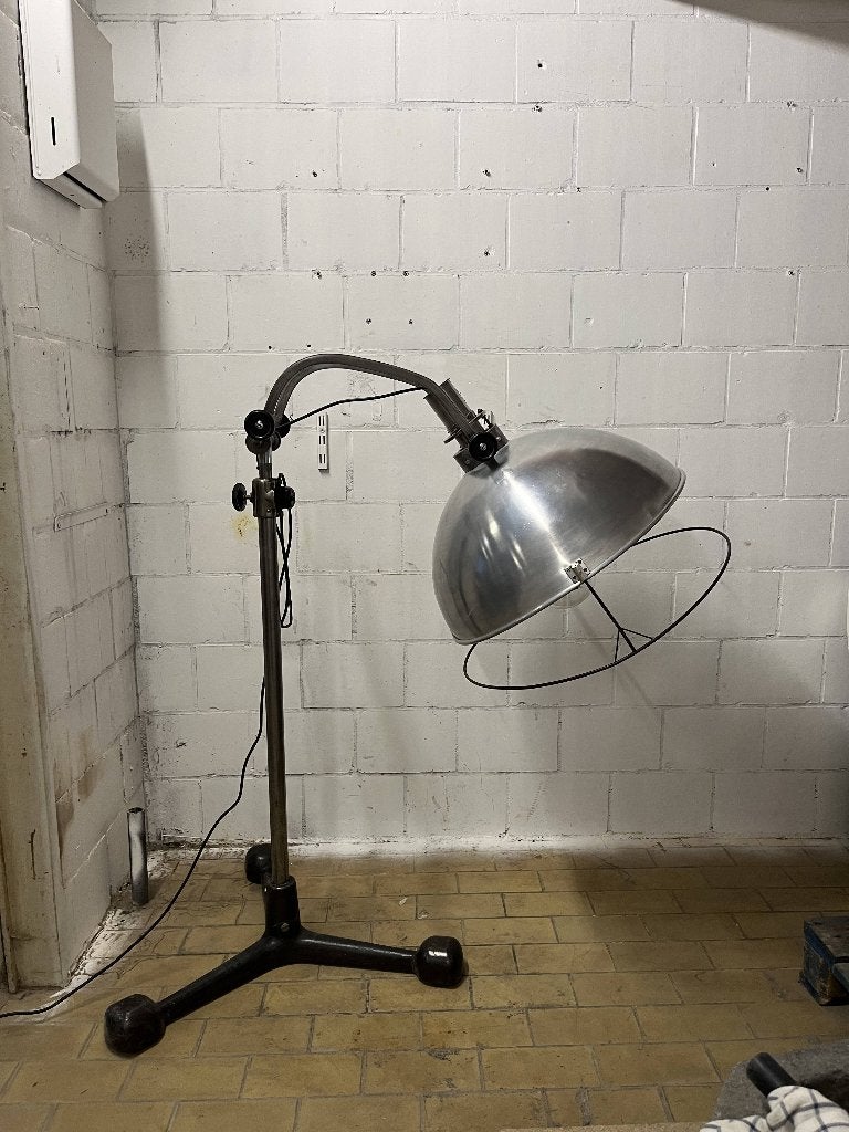 WEICHSTRAHLER-lamp — jaren 40 — functioneel, Ophalen