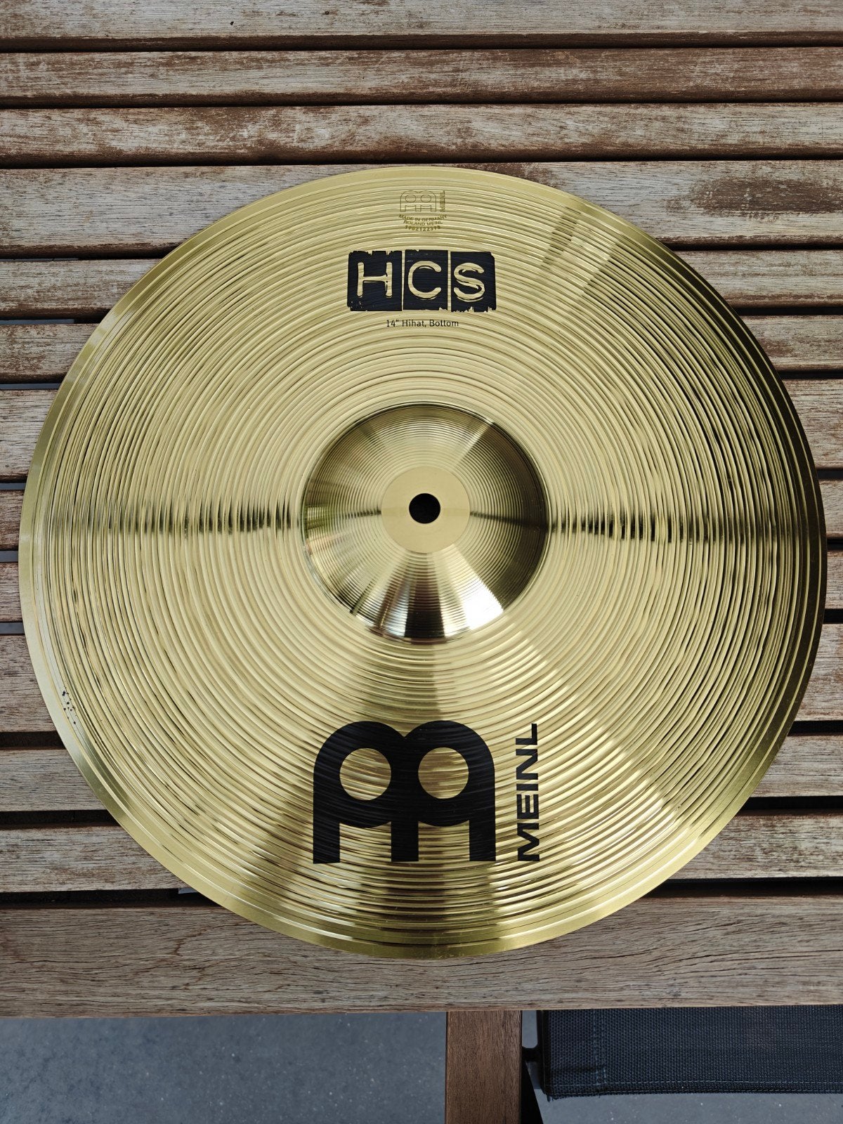 Meinl HCS hi-hat, Musique & Instruments, Batteries & Percussions, Enlèvement, Comme neuf, Autres marques