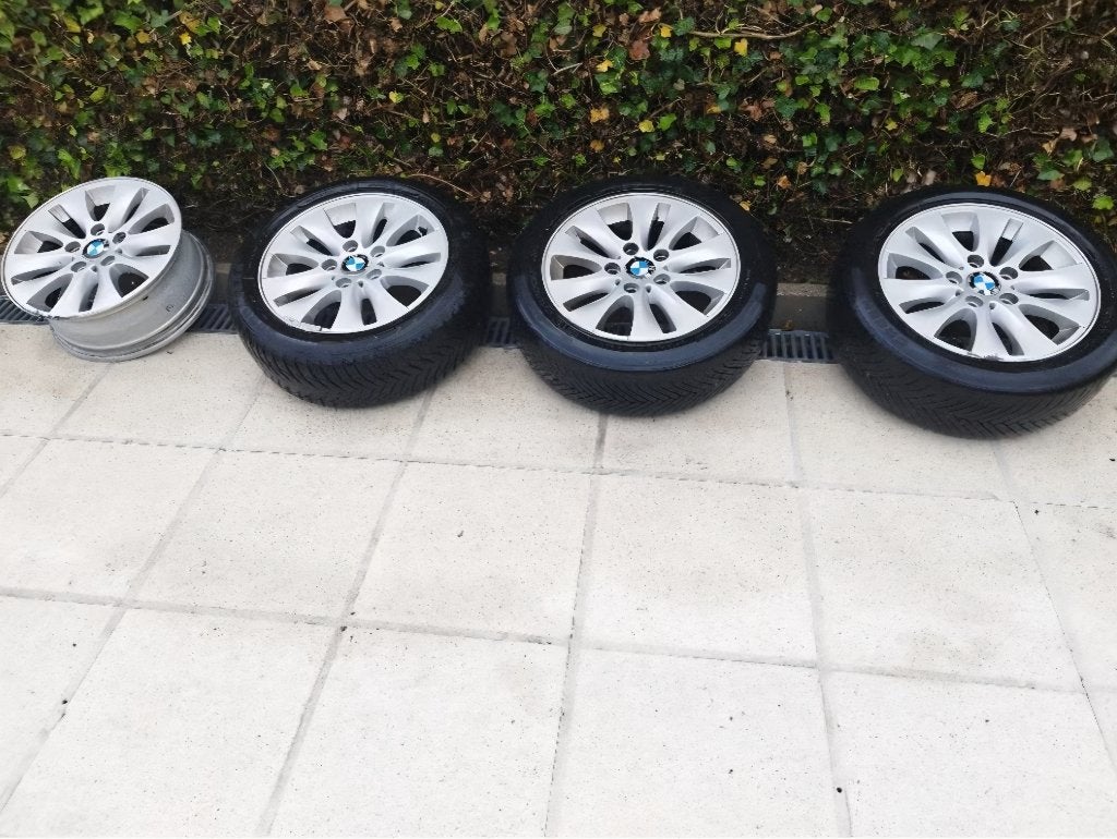 BMW velgen met banden, Ophalen, 16 inch, Winterbanden, Band(en)