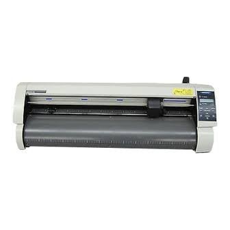 Graphtec plotter, Ophalen