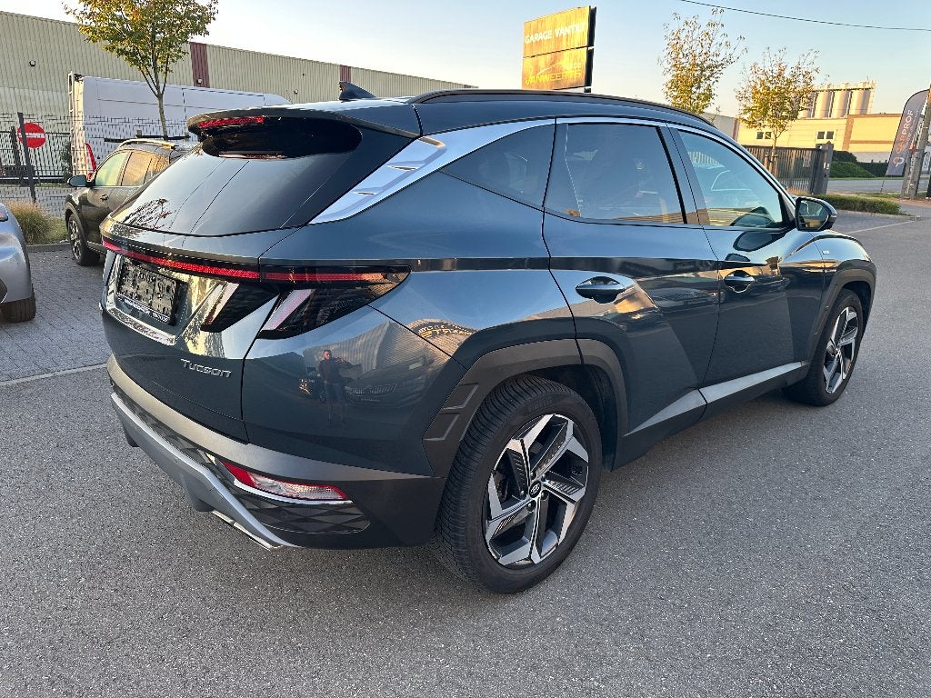 Hyundai Tucson, 1.6 benzine AUTOMAAT, Autos, Cuir, Argent ou Gris, Euro 6, Entretenue par le concessionnaire