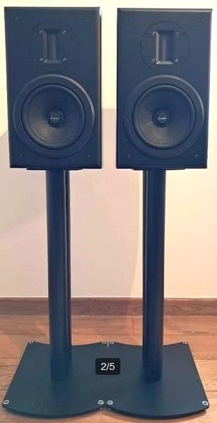 Enceintes Hi-Fi 80w ou HC 2 voies Bassreflex, TV, Hi-fi & Vidéo, Enlèvement, Comme neuf, 60 à 120 watts, Enceinte d'étagère