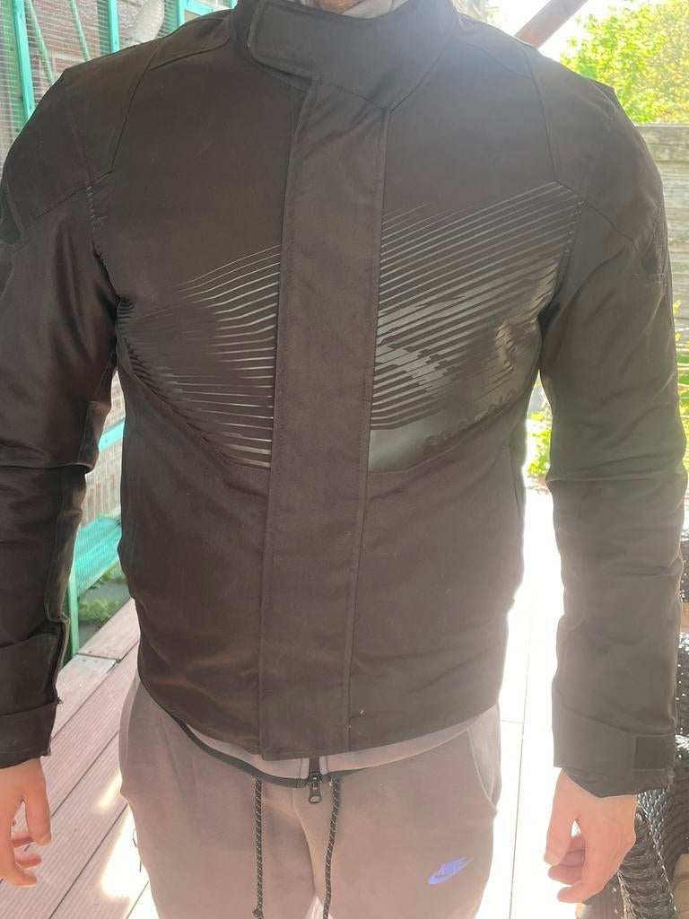 Motorkleding en helm met bluetooth device, Ophalen, Nieuw zonder kaartje, Heren