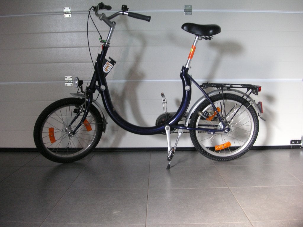 Lage opstap fiets Schauff,  als nieuw, Duits, Fietsen en Brommers, Terugtraprem, 47 tot 50 cm, Versnellingen, Zo goed als nieuw