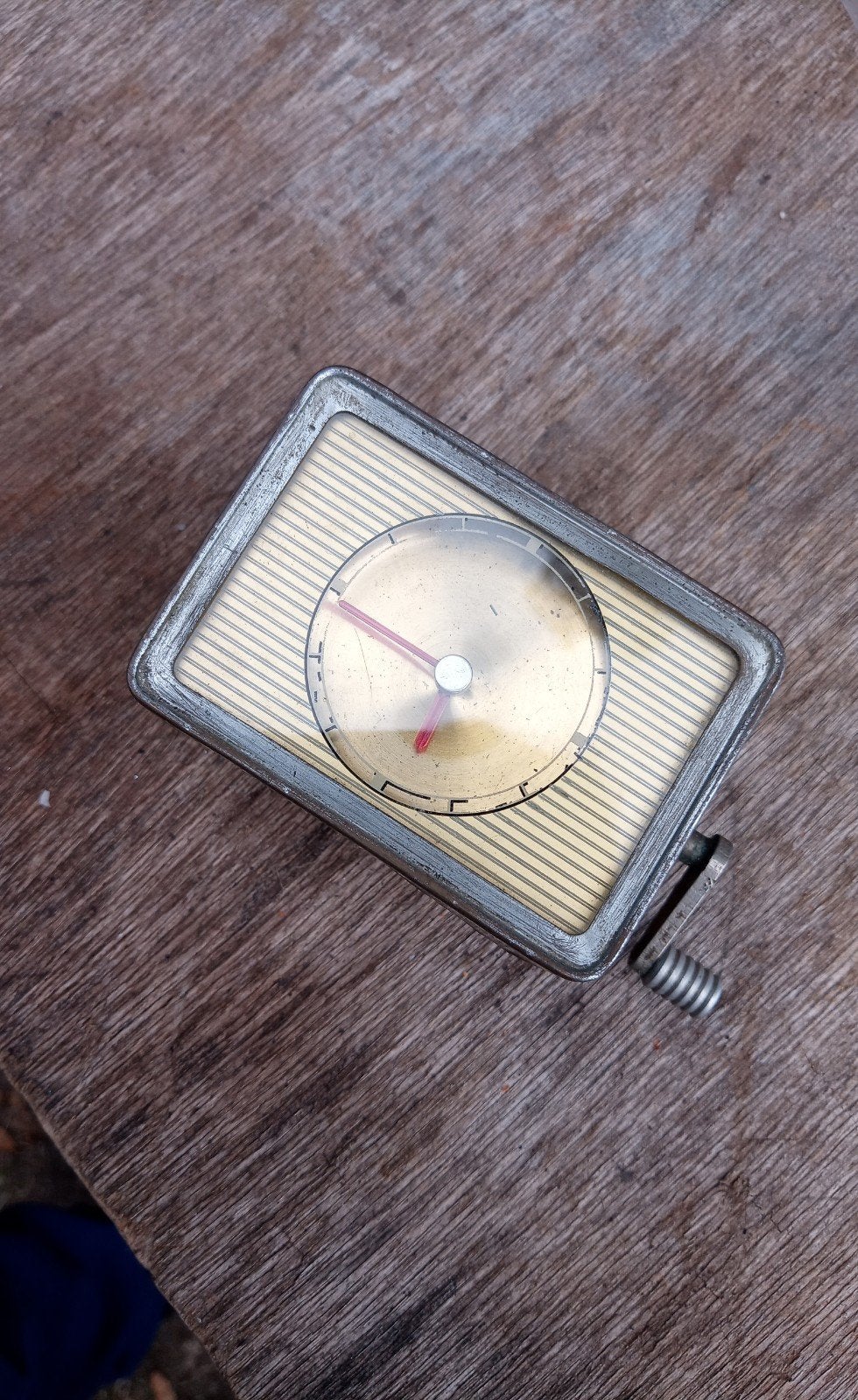 horloge de voiture ancienne à remontage, Enlèvement ou Envoi, Opel