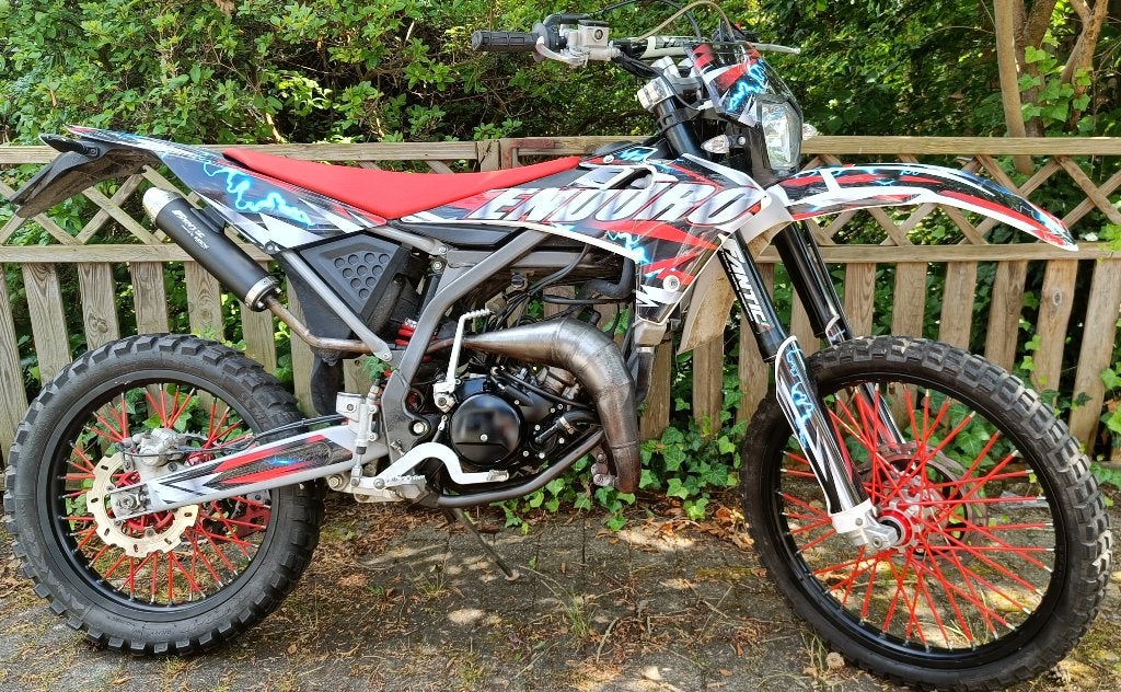 Fantic XE 50 Enduro Performance customized, 6 versnellingen, Zo goed als nieuw, 50 cc, Ophalen