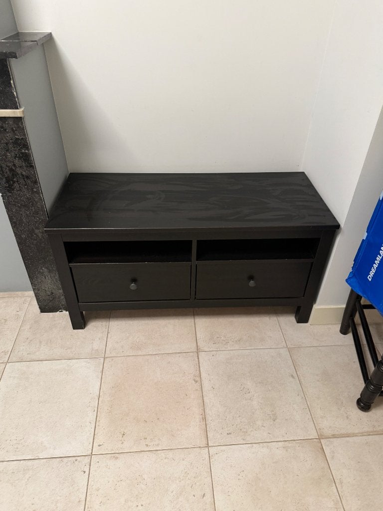 Meuble TV IKEA HEMNES, Ophalen, Gebruikt, 100 tot 150 cm, Minder dan 100 cm