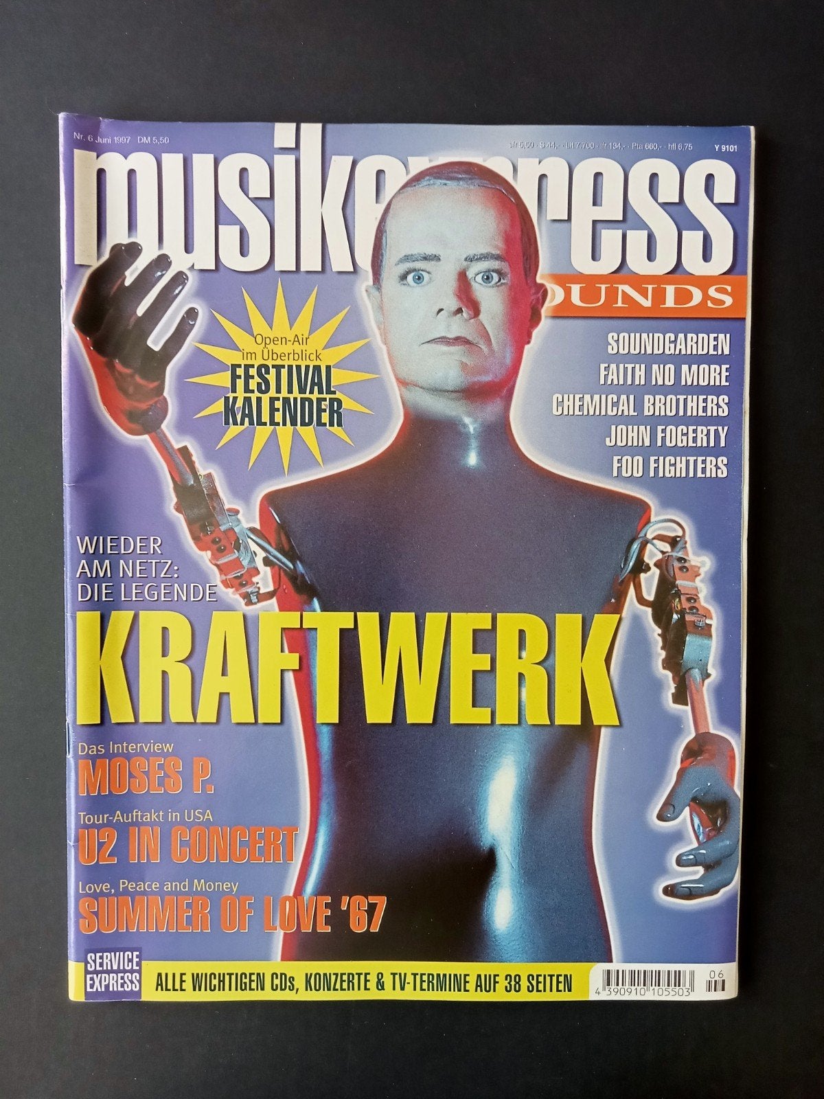 Kraftwerk, Duits tijdschrift Musik Express. 1997