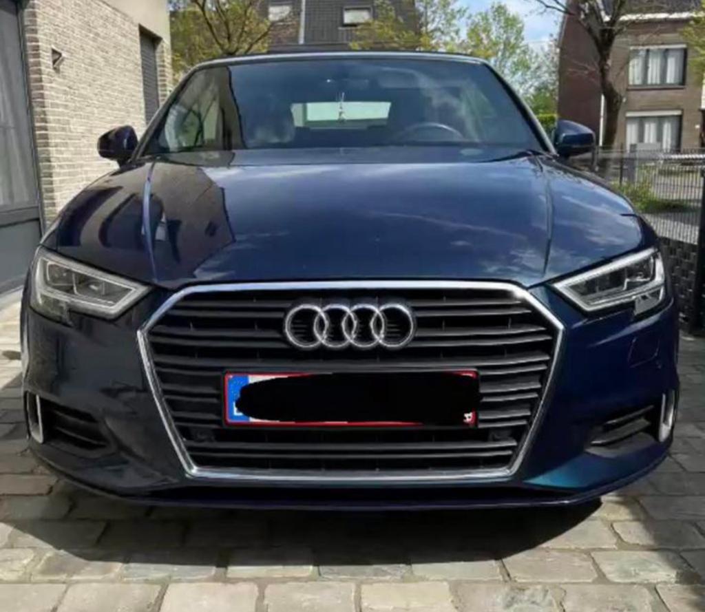Audi A3 Cabrio, Auto's, Audi, Beige, Cabriolet, Blauw, Leder