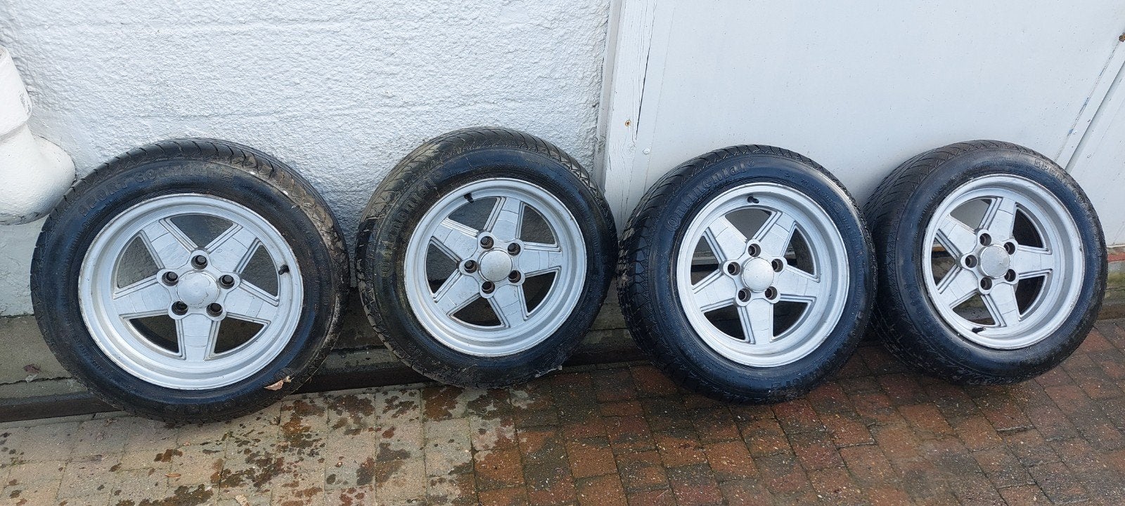 4 jantes à vendre, Autos : Pièces & Accessoires, Enlèvement, Utilisé, Pneu(s)