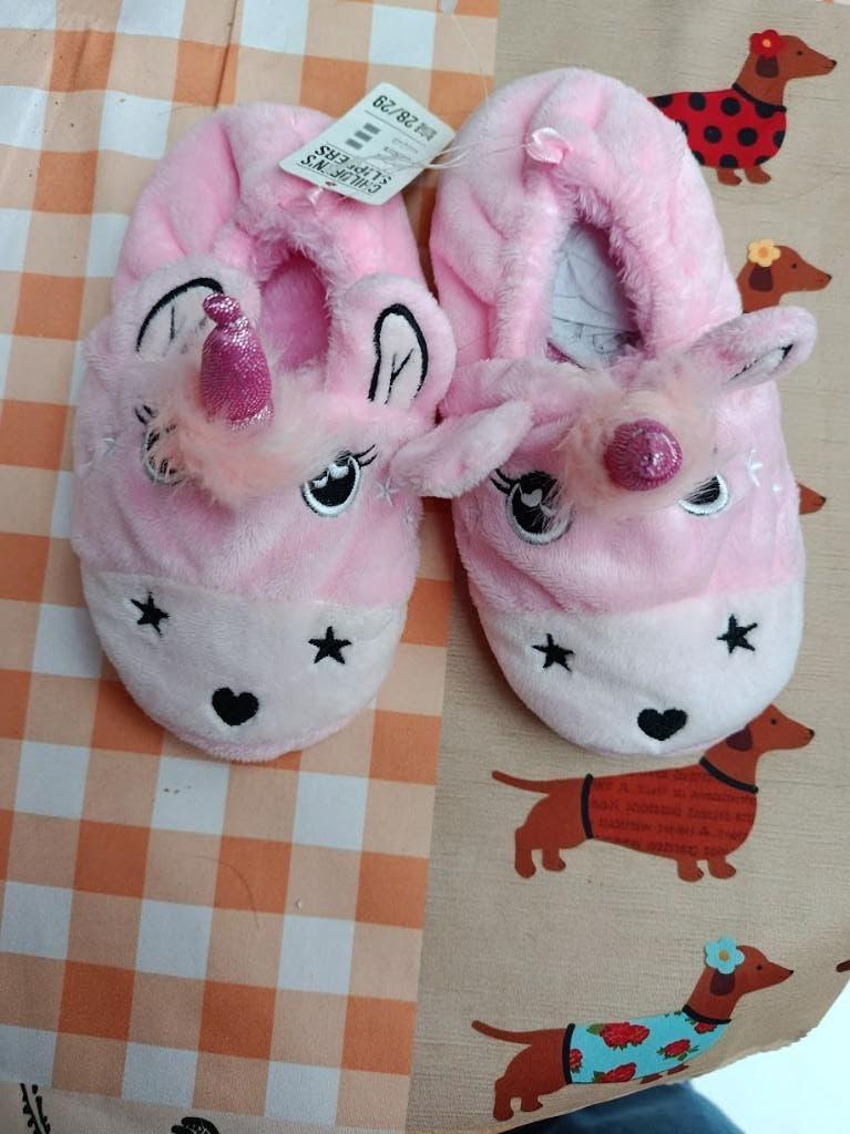 instap slippers/pantoffels eenhoorn  28/29 nieuw   mei 2026, Ophalen of Verzenden, Nieuw