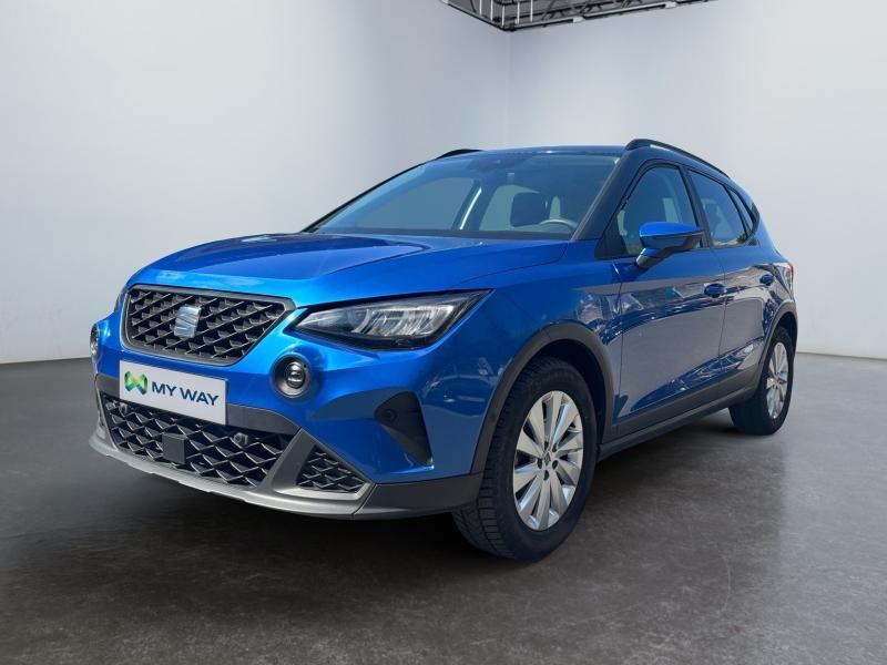 Seat Arona Style*GPS*Caméra*Carplay*Capteurs Av/Ar*Clim aut, Electronic Stability Program (ESP), Blauw, Bedrijf, Handgeschakeld