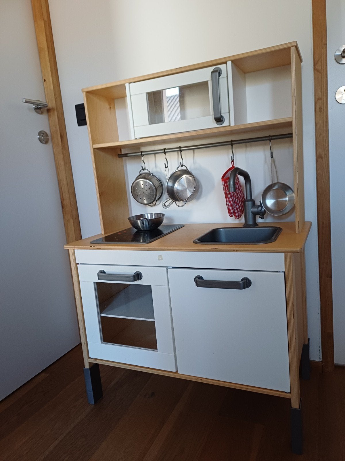 Keukentje houten speelgoed, Kinderen en Baby's, Ophalen, Gebruikt, Hout, Speelkeuken