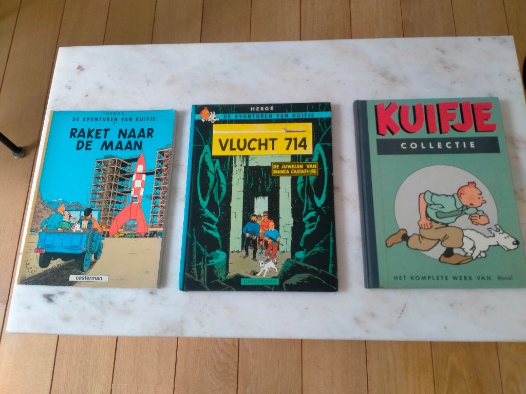 Kuifje strips, Boeken, Stripverhalen, Gelezen, Ophalen of Verzenden, Meerdere stripboeken, Herge