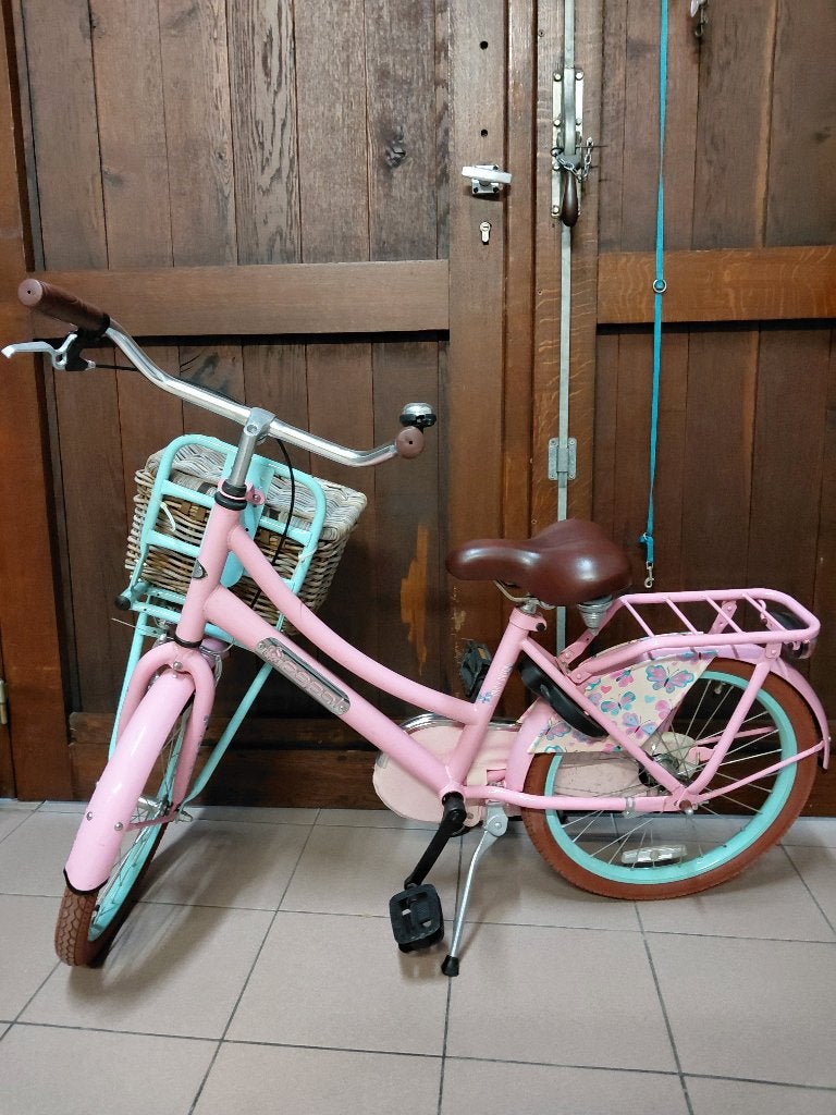 Kinderfiets, meisje, Fietsen en Brommers, Ophalen, Terugtraprem, 16 tot 20 inch, Zo goed als nieuw
